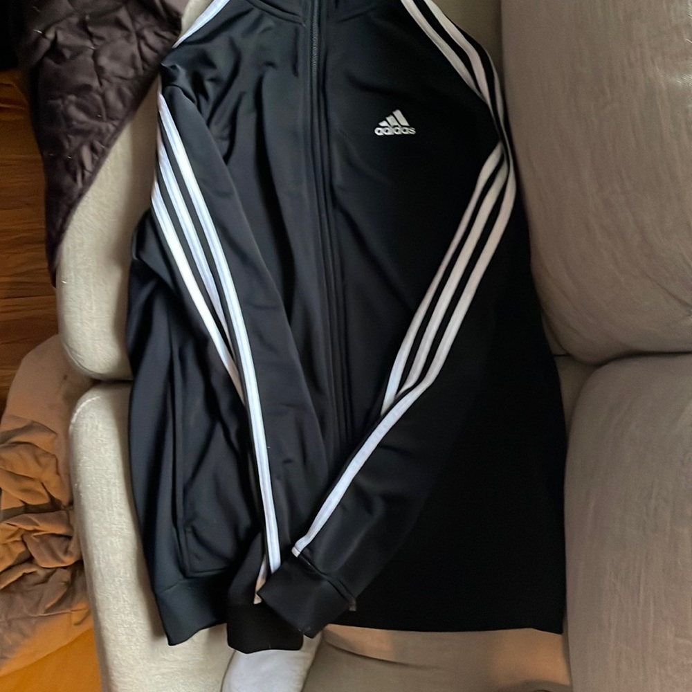adidas light weight track coat